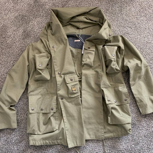 Kapital Alpine Ripstop Ring Coat Jacket - Picture 2 of 7